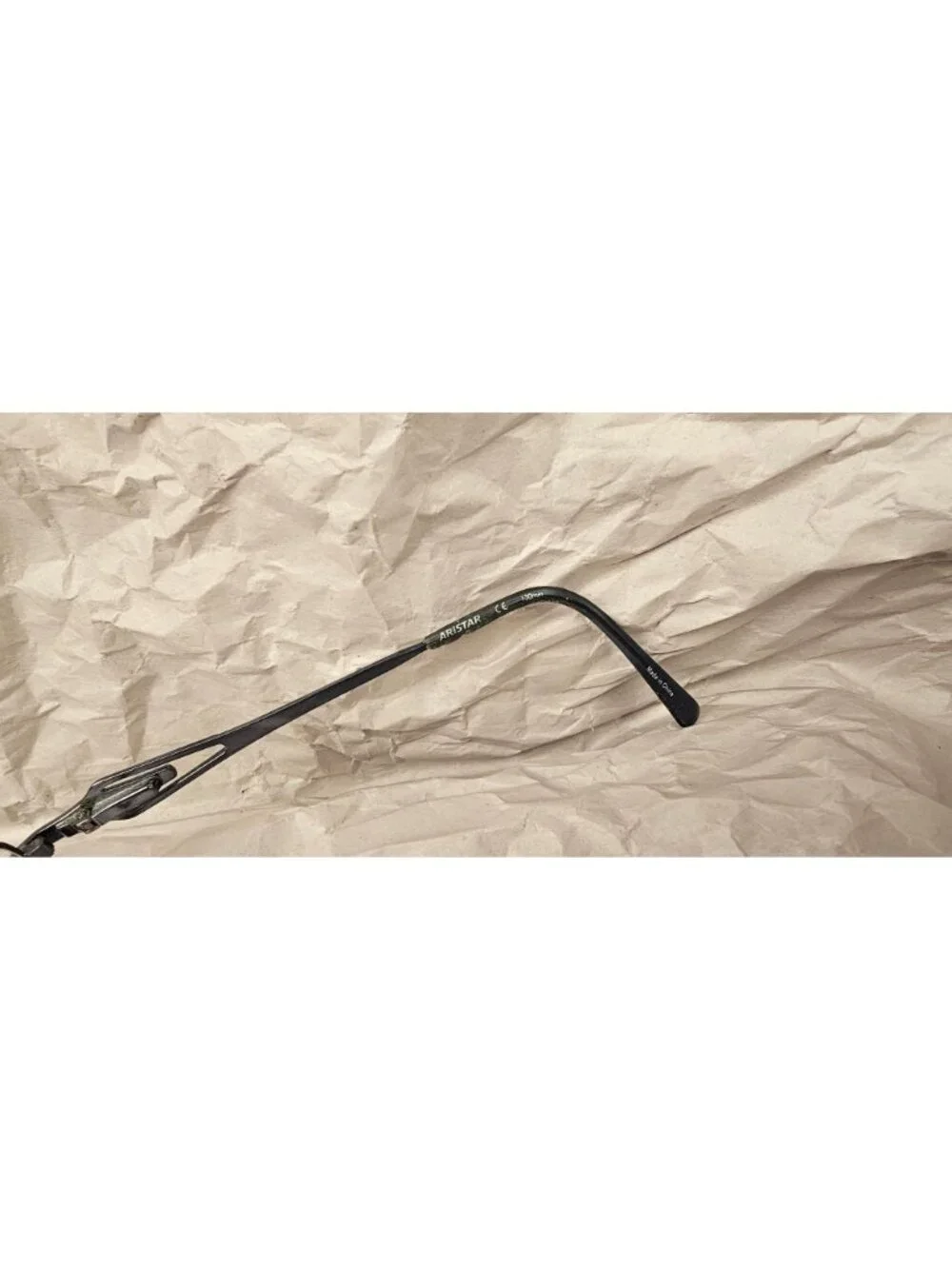 Sophia Loren Aristar AR16369 Glasses 47-16-130 Black Oval Frame Eyewear Made In